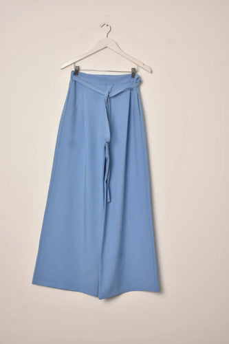 Pantalón Palazzo Sastrero Celeste