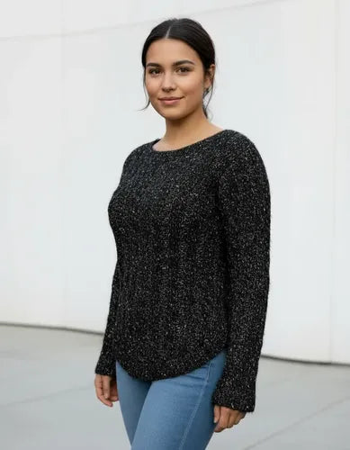 Sweater Tejido  Pelucitas Colores Importado