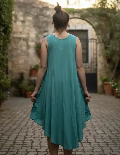 Vestido Solero India Hindú Talle Grande Nuevo 2da Selección