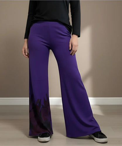 Pantalón Comodo De Lanilla Boho Hippie