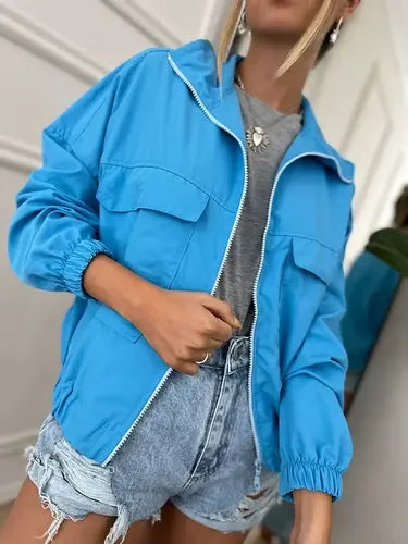 Campera Cargo Rompeviento Nueva De 2da Selección