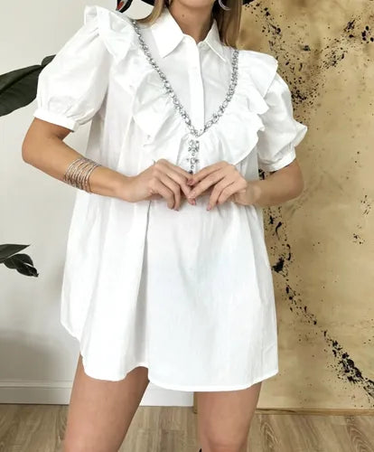 Blusa Manga Corta Princesa