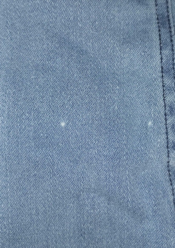 Vestido Strapless Jean Elastizado  S/xs Nuevo 2da Selección Celeste Lisa S