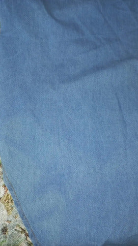 Camisa De Jean Larga Denim Nueva De 2da Selección Celeste Lisa L
