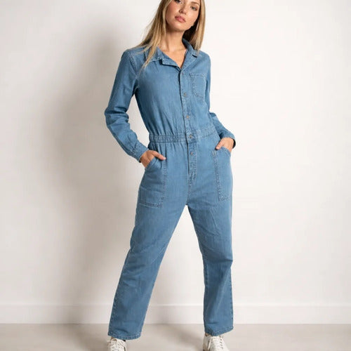 Mono Enterito Overall  Denim Jean