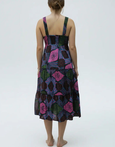 Solero Vestido Importado Estampado India Boho