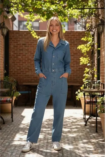 Mono Enterito Overall  Denim Jean