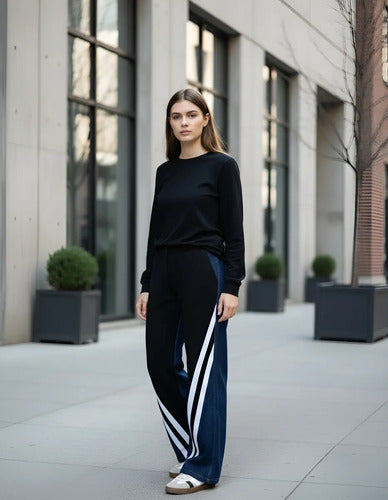 Pantalón Combinado Jogging Y Jean
