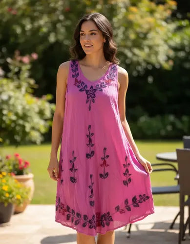 Vestido Solero India Hindú Talle Grande Nuevo 2da Selección
