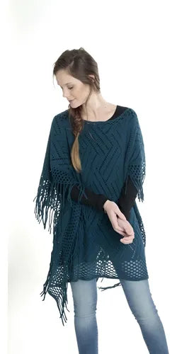 Poncho Ruana Tejidos Importados